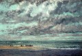 Marine Les Equilleurs Realista Realista pintor Gustave Courbet